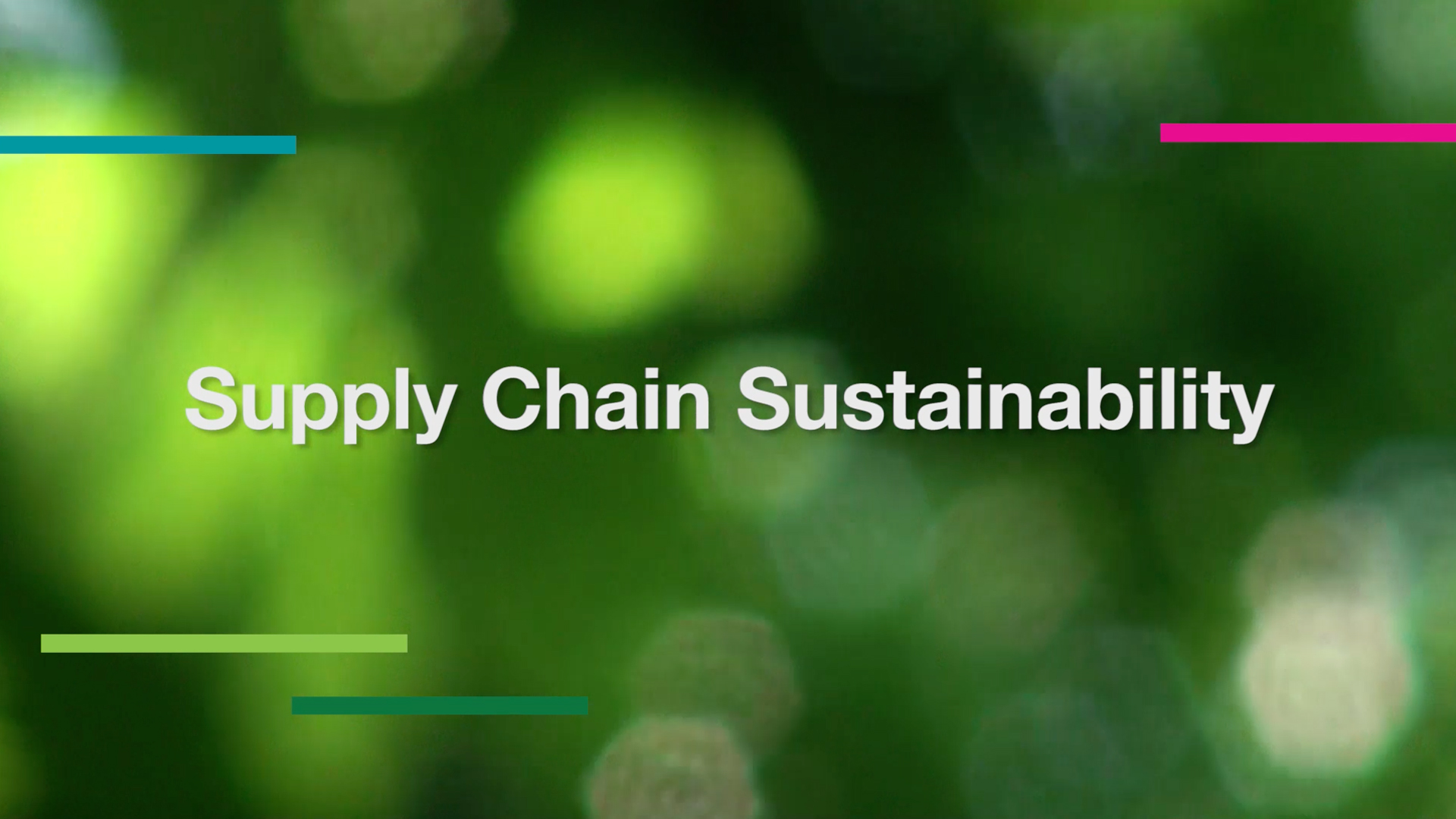 KLK OLEO Supply Chain Sustainability