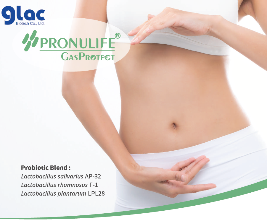 PRONULIFE® GasProtect - Clinically Proven Probiotic Blend for Stomach Health