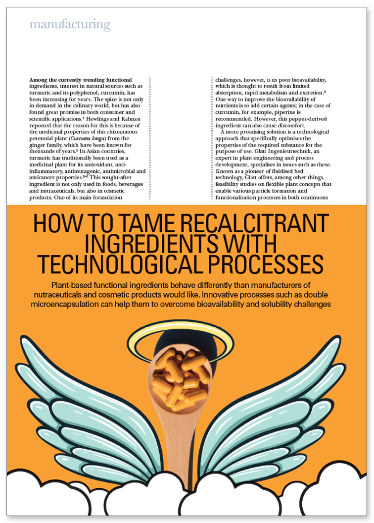 How to Tame Recalcitrant Ingredients with Technological Processes