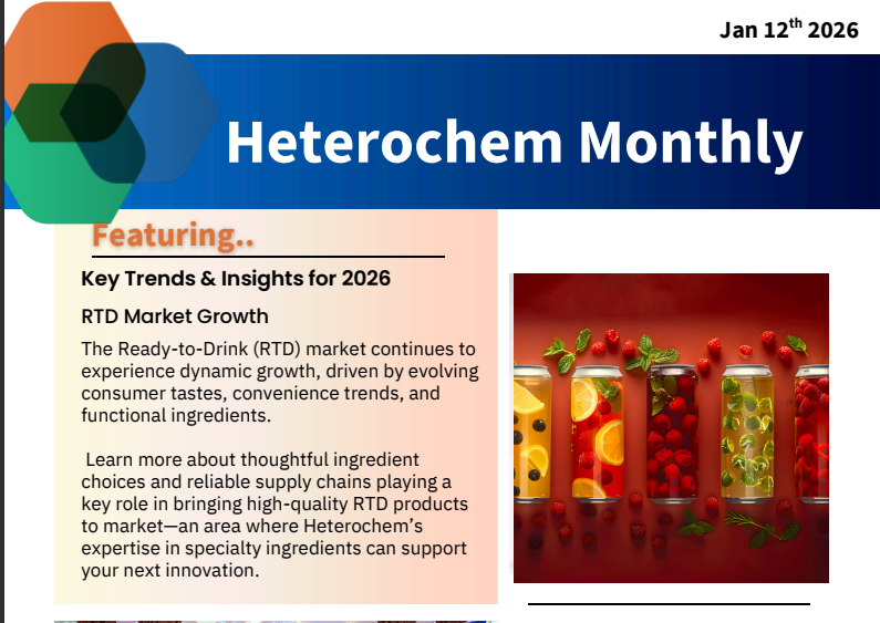Heterochem Monthly