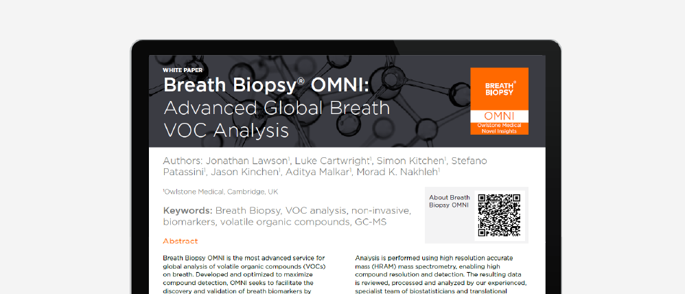 Breath Biopsy® OMNI®: advanced global breath VOC analysis whitepaper