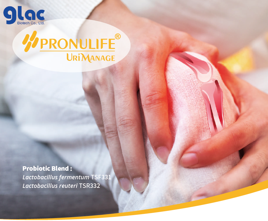 Glac PRONULIFE® UriManage - Clinically Proven Probiotic Blend for Uric Acid Management