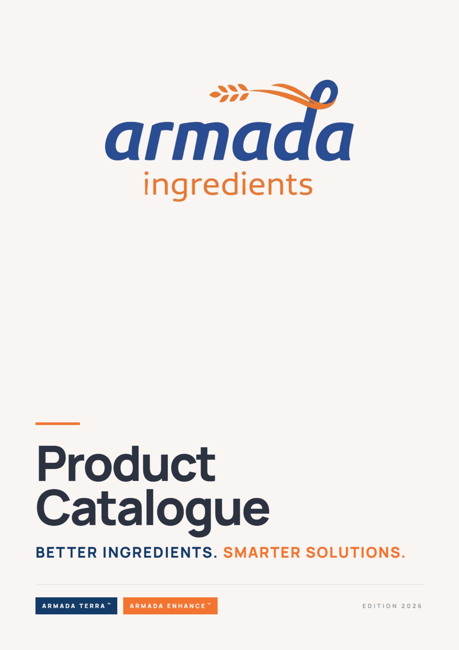 Armada Ingredients Product Catalogue