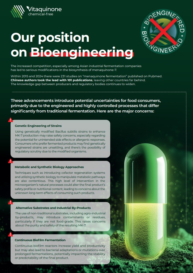 Our position on Bioengineering