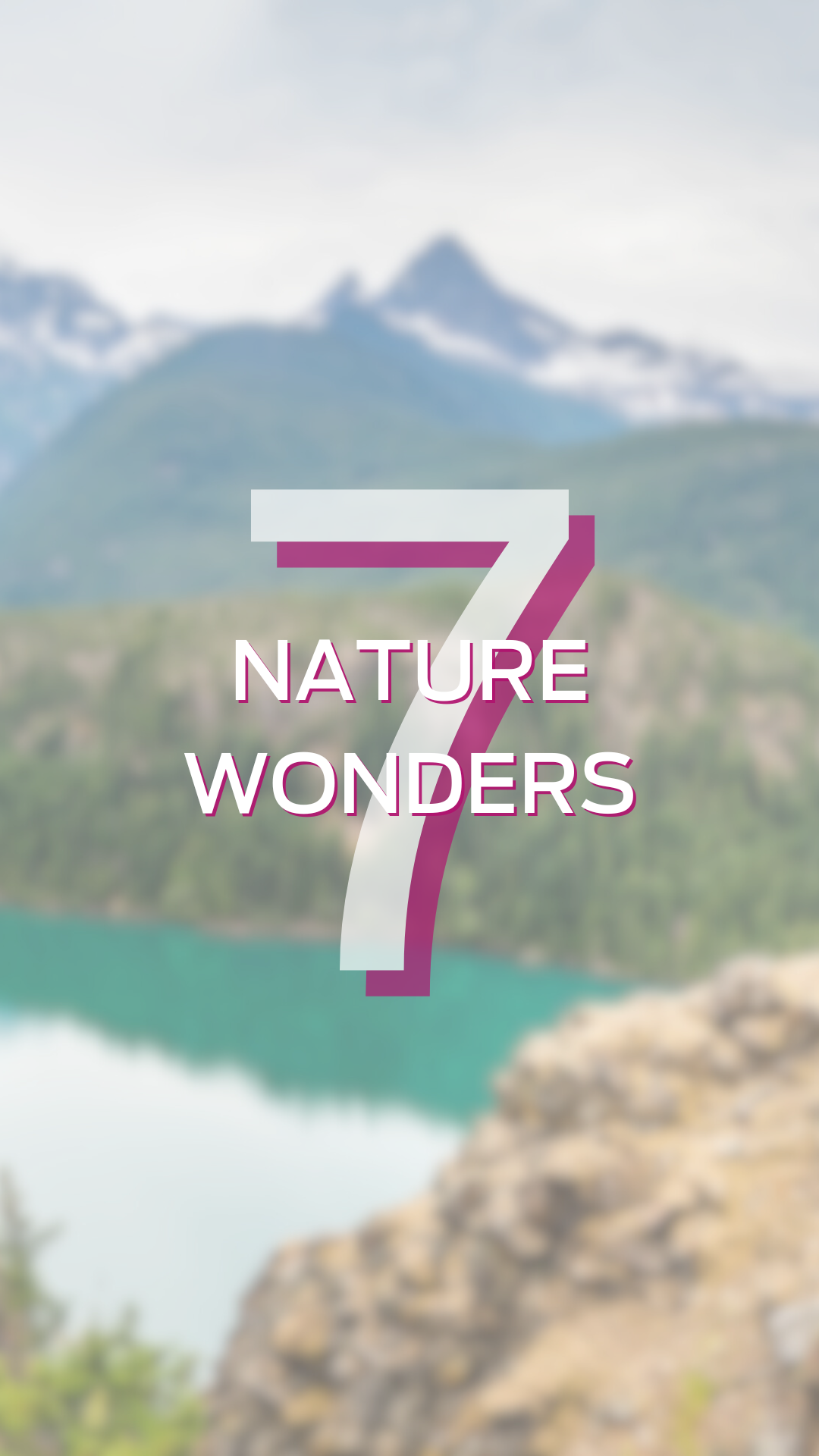 7 NATURE WONDERS – The longevity capsule collection