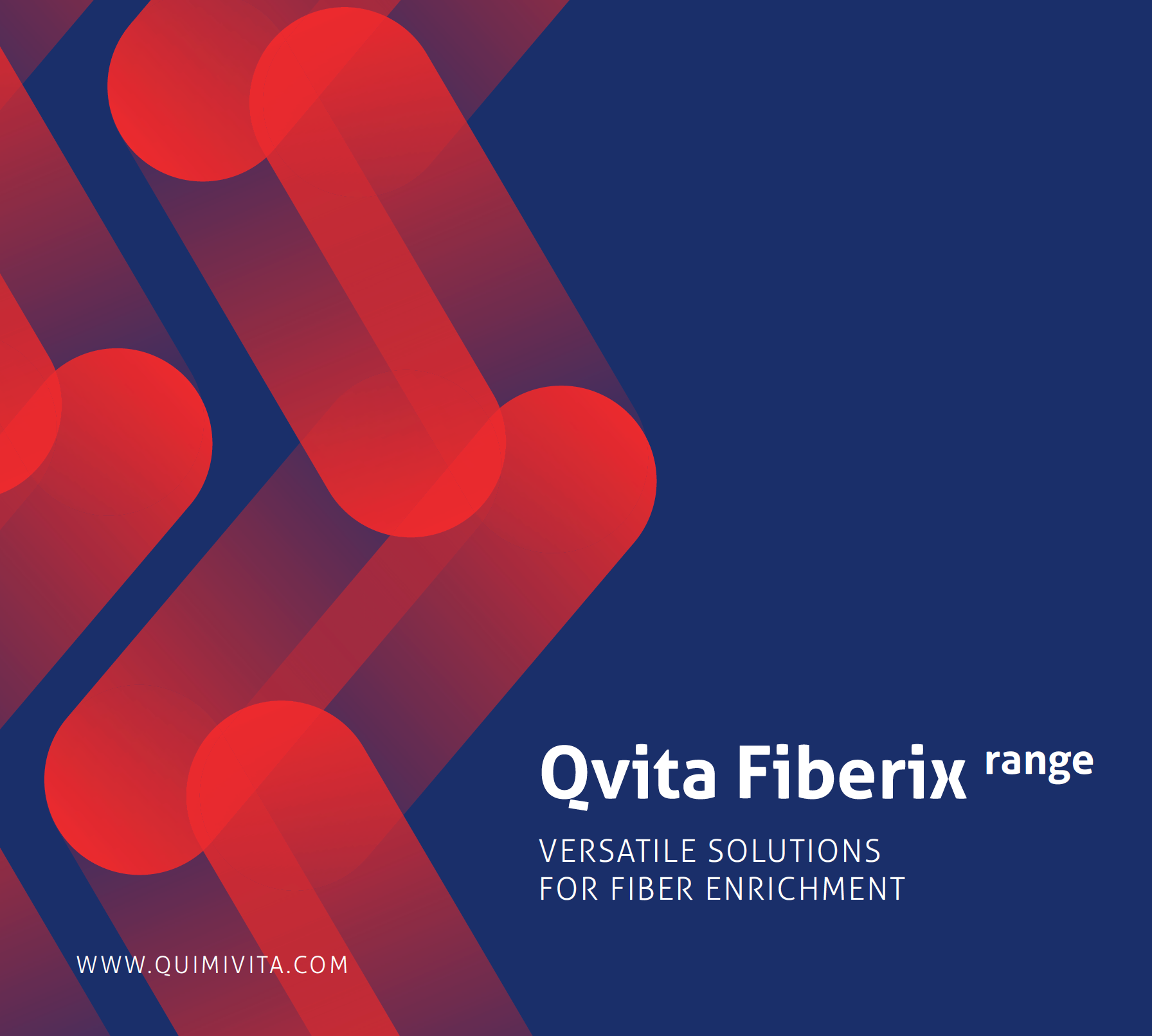 Qvita Fiberix range, versatile solutions for fiber enrichment