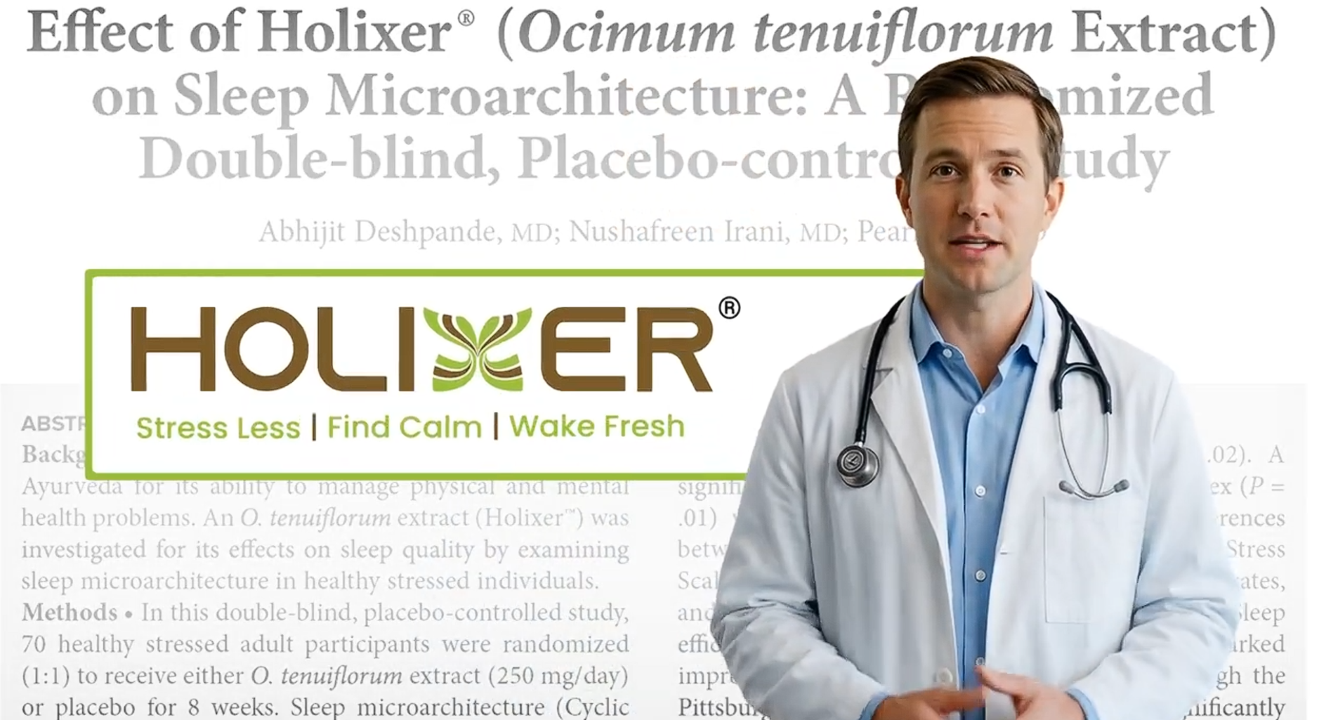 Holixer® - Sleep Architecture Study