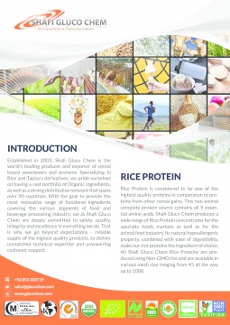 Shafi Gluco Chem - Rice Protein