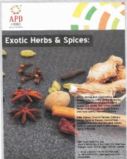 Exotic Herbs & Spices_Product Information