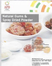 Natural Gums & Spray Dried Powders_Product Information