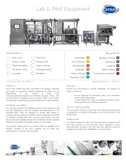 OMVE Lab & Pilot Equipment Overview