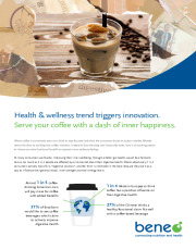 Paper: Feel good coffee recipe: inner wellbeing with Orafti® Inulin.