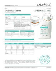 SALTWELL® Coarse. Large grain sea salt with 35% less sodium.