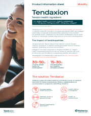Tendaxion – tendon health ingredient