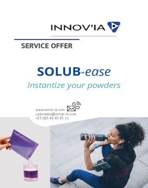 Service Offer : Instantize your powders