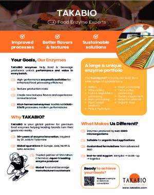 TAKABIO Food Enzymes Experts