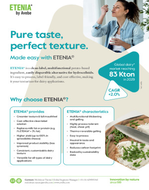 ETENIA®: Clean-label texture solution for dairy
