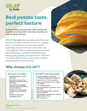 SOLAN® Premium potato flakes & granules