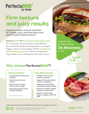 PerfectaBIND® Juiciness & texture for meat