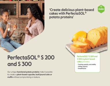 PerfectaSOL® S 200 & S 300 Plant-based cake recipes