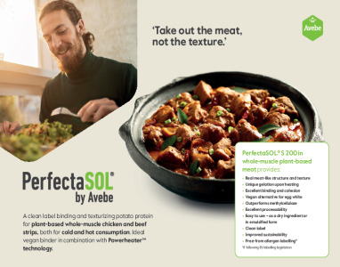PerfectaSOL® S 200 Whole-muscle plant-based meat binder