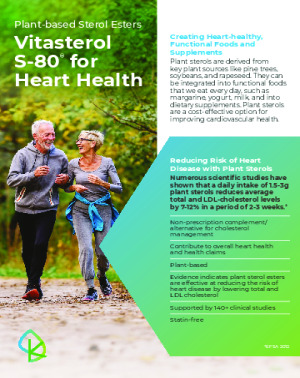 Vitasterol S-80®  for Heart Health
