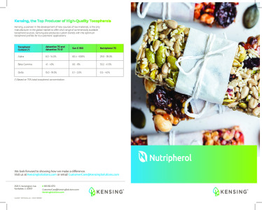 Nutripherol, European Rapeseed Tocopherols