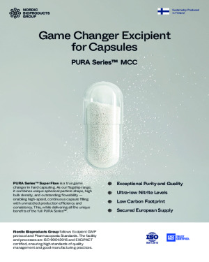 PURA Series Super Flow - Game Changer in Hard-Capsuling