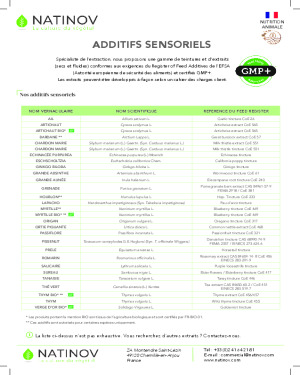 Feed additives