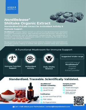 NordRelease® Shiitake Organic Extract
