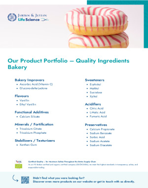Jebsen & Jessen Life Science - One Pager - Bakery