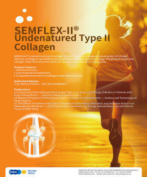 End Joint Pain: The Revolutionary Science of SEMFLEX-II® Undenatured Type II Collagen