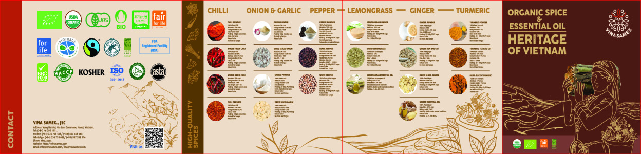 Vinasamex product list