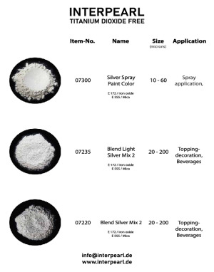 Effect Pigments E171 free