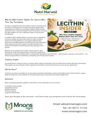 Lecithin Insider Issue#1