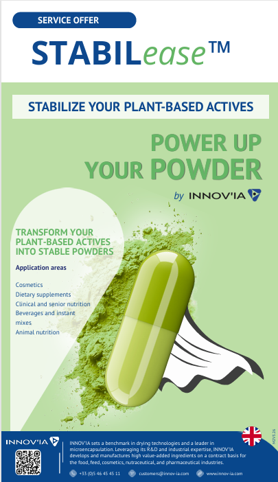 STABILease Service Offer - Stabilize your plant-based actives
