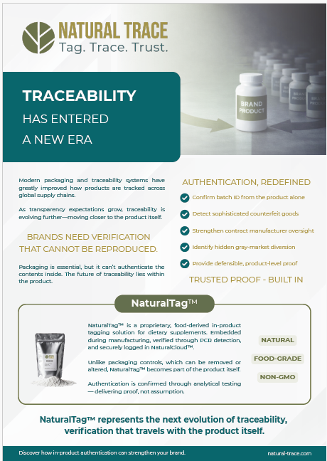 Traceability has entered a new era