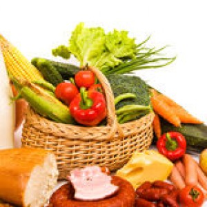 http://www.dreamstime.com/stock-photography-basket-some-food-image12955282