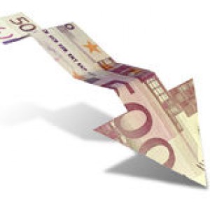 http://www.dreamstime.com/royalty-free-stock-photos-euro-bank-note-downward-trend-arrow-graph-shaped-showing-economic-isolated-background-image31573198