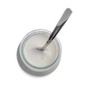yogurt-spoon-glass-pot-isolated-white-background-48987308