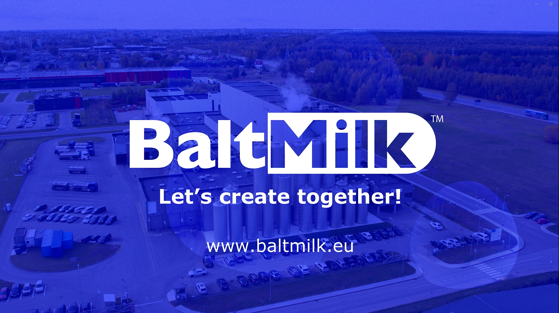 BaltMilk company video | Milk protein manufacturer | Functional blends